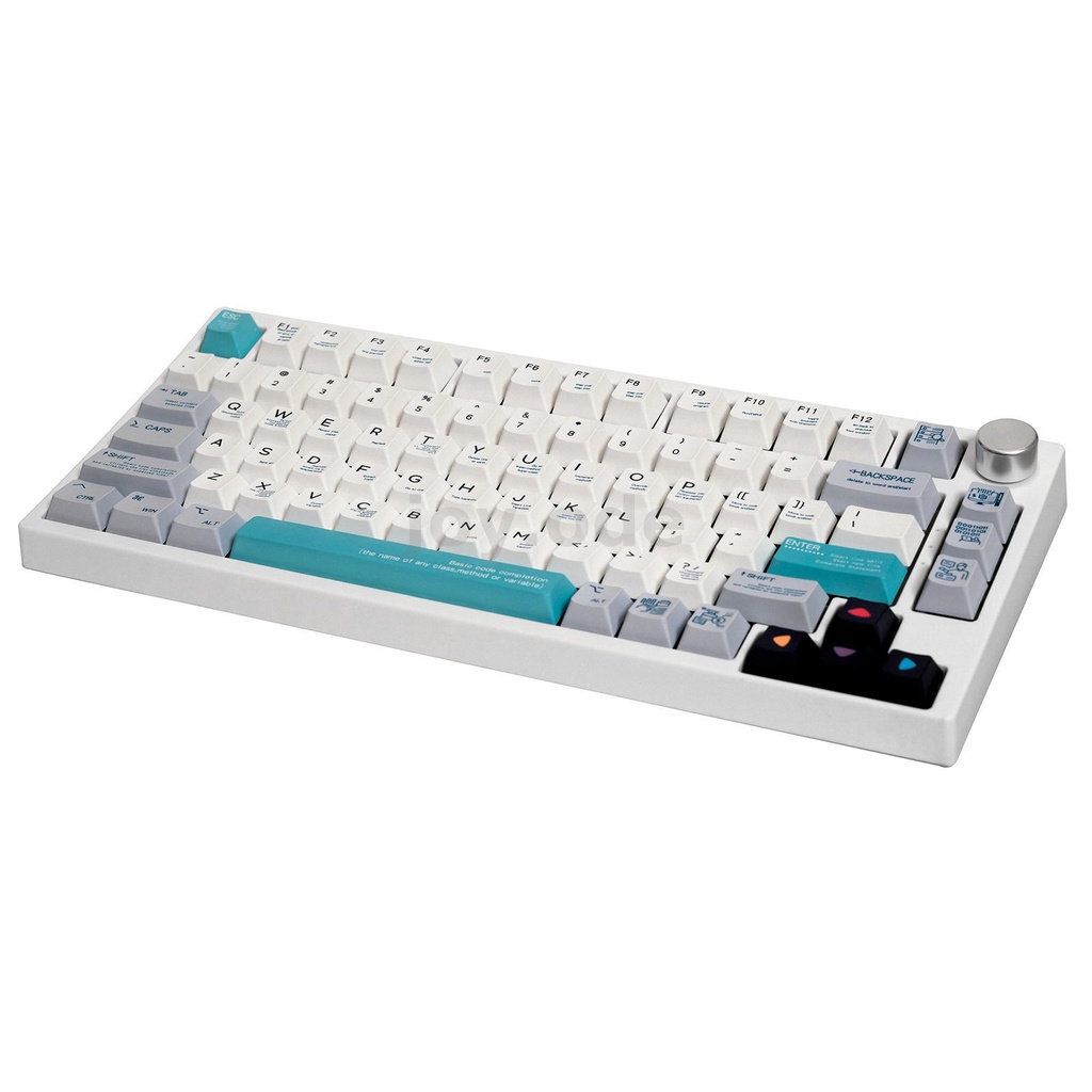 Gamakay TK75 คีย์บอร์ดเมคคานิคอล 75% สวิตช์สีแดง สีเหลือง RGB 81 คีย์ PBT Cherry