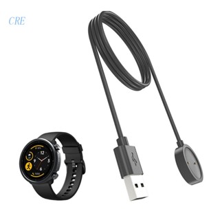 Cre อะแดปเตอร์สายชาร์จพาวเวอร์ซัพพลาย USB สําหรับ Mibro Watch A1