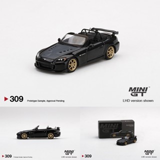 โมเดลรถยนต์ แครอสจิ๋ว 1:64 S2000 AP2 MUGEN Berlina สีดํา Type S 309