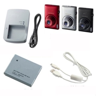 อุปกรณ์ชาร์จแบตเตอรี่กล้อง สําหรับ Canon IXUS 105 200 210 300 310 HS NB-6L