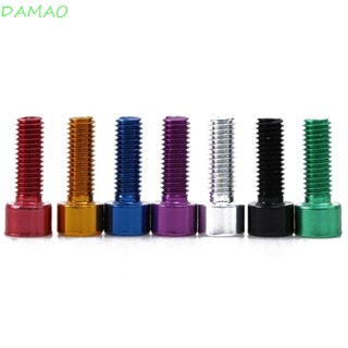 DAMAO Bike Bottle Holder Screw Colorful Durable Road Bike M5 2Pcs/Set MTB Bike Kettle Rack Screw