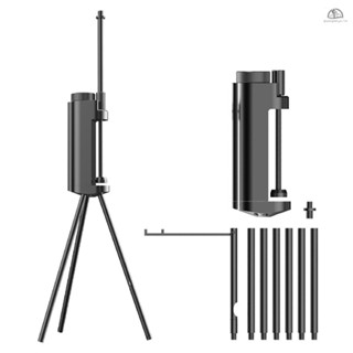 Snak- ขาตั้งโคมไฟอลูมิเนียมอัลลอยด์ น้ําหนักเบา พับได้ แบบพกพา พร้อมขาตั้งกล้อง อเนกประสงค์ อุปกรณ์เสริม สําหรับตั้งแคมป์กลางแจ้ง