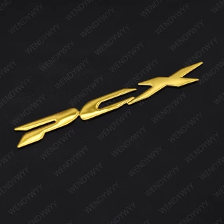 สติกเกอร์ตราสัญลักษณ์ PCX 3D แบบนิ่ม สําหรับติดตกแต่งล้อรถมอเตอร์ไซค์ Honda PCX125 PCX150 PCX 125 150 2 ชิ้น