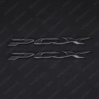 สติกเกอร์ตราสัญลักษณ์ PCX 3D แบบนิ่ม สําหรับติดตกแต่งล้อรถมอเตอร์ไซค์ Honda PCX125 PCX150 PCX 125 150 2 ชิ้น