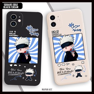 เคสโทรศัพท์มือถือ ยางซิลิโคนนิ่ม ป้องกัน ลายการ์ตูนอนิเมะ Gojo Stru SM153 Infinix Smart 4 5 6 Hot 9 10 11 12 Play Note12