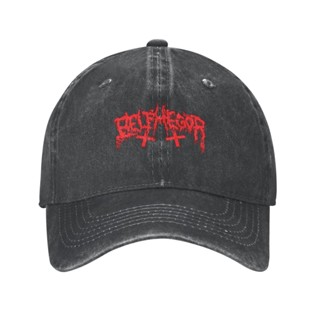 หมวกแก๊ปลําลอง ลายโลโก้ Belphegor สไตล์คาวบอย สําหรับผู้ชาย