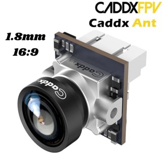 Caddx Ant กล้องนาโน FPV 1.8 มม. 1200TVL 16:9 Global WDR พร้อม OSD 2g น้ําหนักเบาพิเศษ สีเงิน WN-ANT169