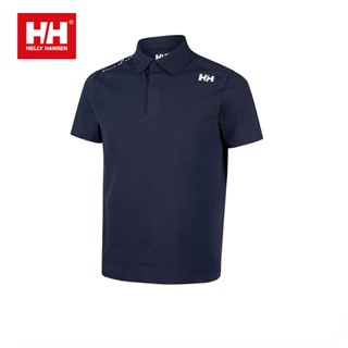 เสื้อยืดแขนสั้น คอปกโปโล ลาย HELLY HANSEN HH สําหรับผู้ชาย