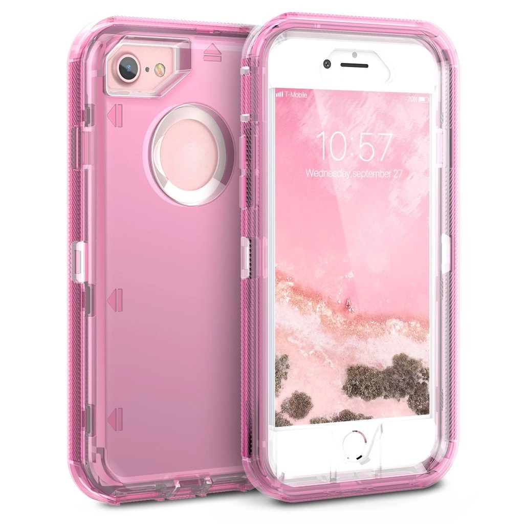 เคสโทรศัพท์มือถือ ป้องกันกระแทก 360 องศา สําหรับ Iphone 6 6s 7 8 Plus X Xs Max Xr