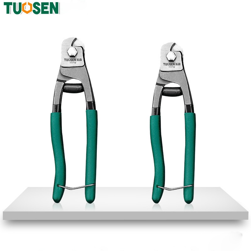 TUOSEN คีม คีมตัดลวดสลิง คีมตัดลวด คีมตัด คีม แข็งแรง อย่างดี ขนาด 8 นิ้ว.