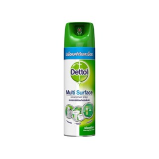 Dettol เดทตอล อิสอินเฟคแทนท์ สเปรย์ กลิ่นมอร์นิ่งดิว 450มล.สเปรย์ฆ่าเชื้อโรคสำหรับพื้นผิว