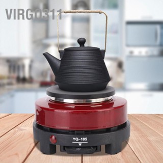  Virgo311 500W ครัวเรือนแบบพกพามินิเตาไฟฟ้าเครื่องทำความร้อนแผ่นเครื่องทำความร้อน (ปลั๊ก EU 220-240V สีแดง)