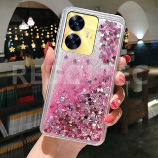 เคส Realme C55 วิบวับ ของเหลว ทรายดูด กลิตเตอร์ ซิลิโคนใส เคสด้านหลัง