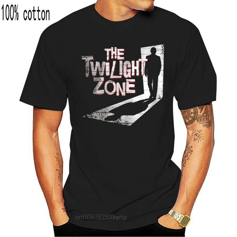 GOOD TYเสื้อยืด ลาย CafePress The Twilight Zone 100% สําหรับผู้ชาย 2022849060634เสื้อยืด คอกลม แฟชั่น