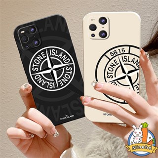 STONE ISLAND เคสโทรศัพท์มือถือซิลิโคน ขอบตรง กันกระแทก ลายหิน เรียบง่าย สําหรับ Infinix Hot 20s 20i 20 12 12i 11 10 9 Play Lite Note 10 Pro Smart 6 5 Pro