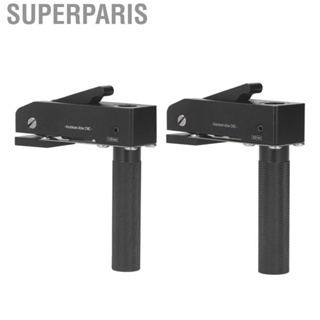 Superparis Woodworking Hold Down Clamp  Desktop Quick Acting Clamp 3 Power Adjustable Aluminum Alloy Stainless Steel Black Sturdy  for Projects