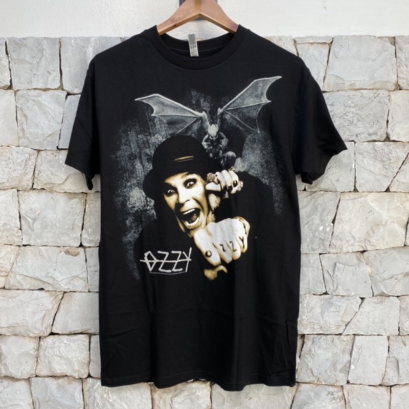 XYZ QIเสื้อวง Ozzy Osbourne รับประกันแท้ 100% นำเข้าจาก USA