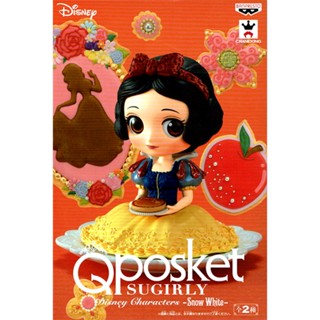 Snow White - Normal Color ของแท้ JP - Q Posket Sugirly Banpresto [โมเดล Disney]