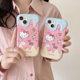 เคสโทรศัพท์มือถือ กันลื่น ลายไอศครีม สําหรับ iPhone 14Pro max 14ProiPhone 14 iPhone13 Pro iPhone 13Pro max iPhone12 Pro 11 Airpods 1 2 Pro 3