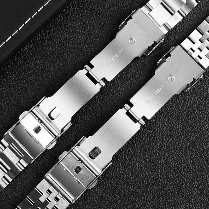 สายนาฬิกาข้อมือสเตนเลส 20 มม. 22 มม. สําหรับ Seiko SKX007 SKX009