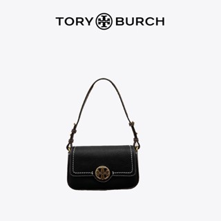 Tory Burch Felix กระเป๋าสะพายไหล่ กระเป๋าช้อปปิ้ง หนังวัว แฟชั่นสําหรับสตรี