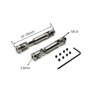 เพลาขับโลหะ อุปกรณ์เสริม สําหรับอัพเกรดรถไต่หินบังคับ FMS FCX24 CVD 1/24