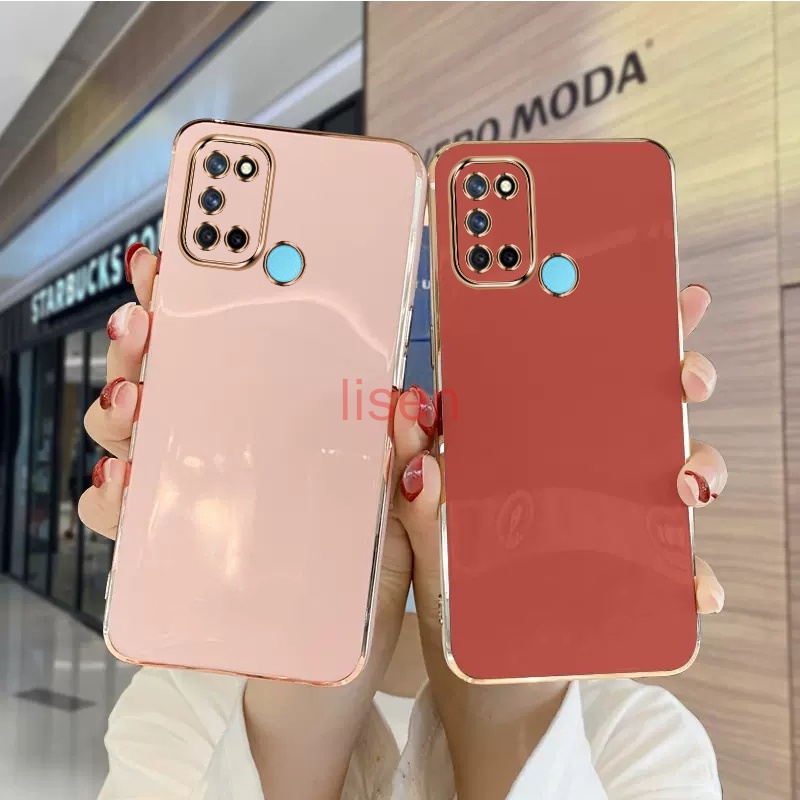 เคส Realme C17 เคส Realme 7i C15 C12 C21Y C25Y C20 C11 2021 C30 C30S Realme C55 เคสโทรศัพท์มือถือ กันกระแทก เรียบง่าย สําหรับ ZBB - รูปที่ 2