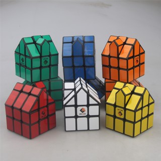 [Ladder Color 3x3 Monochrome House Cube] 3x3 ลูกบาศก์เปลี่ยนรูป ของเล่นเพื่อการศึกษา สําหรับเด็ก