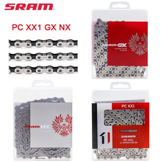 SRAM โซ่จักรยานเสือภูเขา 11 ความเร็ว PC XX1 12V GX NX 11V น้ําหนักเบา