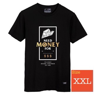 พร้อมส่ง ผ้าฝ้ายบริสุทธิ์ 7th Street เสื้อยืด ขนาด XXL รอบ อก 50 นิ้ว รุ่น JMY002XXL T-shirt