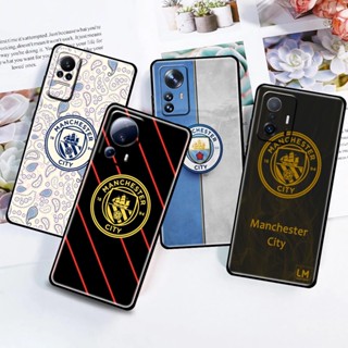 Man City Xiaomi 9 CC9 CC9E 6 6X SE LITE PRO ซิลิโคน กันกระแทก TPU เคสโทรศัพท์ ด้านตรง