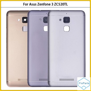 ใหม่ เคสแบตเตอรี่ด้านหลัง พร้อมปุ่มด้านข้าง แบบเปลี่ยน สําหรับ Asus Zenfone 3 ZC520TL ZC520TL