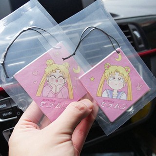 Cute Cartoon Pretty Girl Ornaments Aromatherapy Film Net Red Incense Film Deodorant Car Long-Lasting Car 2022 Pendant CFKz