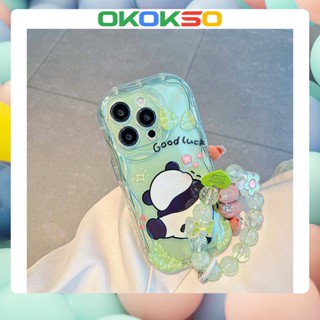 เคสมือถือ แบบนิ่ม ลายการ์ตูนแพนด้าน่ารัก ขอบโค้ง กันกระแทก สําหรับ OPPO Reno9 Reno8 Reno7pro reno6 7z 8T 5 R17 A53 A9 2020 4Z 5G F11 A31 A15 A78 A77