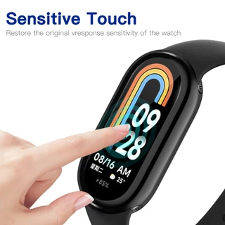 เคสTPUแบบนุ่มสําหรับXiaomi Mi Band 10 9 8 อุปกรณ์เสริมAll-Aroundป้องกันกันชนป้องกันหน้าจอสําหรับMi band 10 9 8 ฝาครอบ