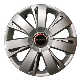 *แนะนำ* Wheel Cover ฝาครอบกระทะล้อ มี สีบรอนซ์ ขอบ R 14 15 16 นิ้ว ลาย ISUZU รุ๋นฝาดุมกลาง D-22 wc7 (1 ชุด มี 4 ฝา)**