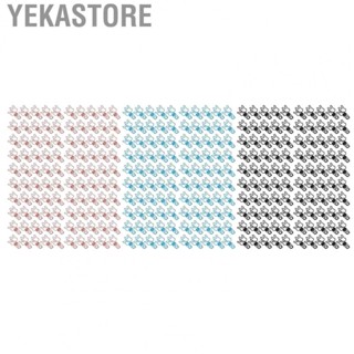 Yekastore Hollow Binder Clips  Cute Bunny 100Pcs Bunny Binder Clips  for Paper