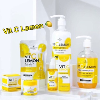 Vit C Lemon Cream / Serum / Soap / Shower Gel / Lotion วิตซี เลมอน 5 อย่าง ครีม เซรั่ม สบู่ เจออาบน้ำ โลชั่น by Precious