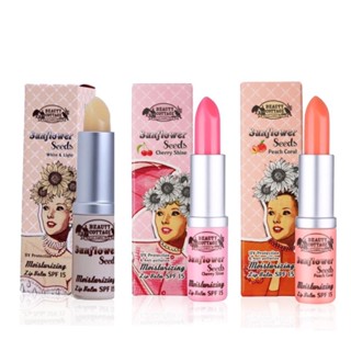 BEAUTY COTTAGE SUNFLOWER SEEDS MOISTURIZING LIP BALM SPF15 ลิปบาล์ม