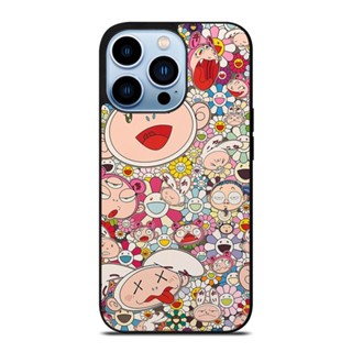 เคสโทรศัพท์มือถือ กันกระแทก ลาย Takashi Murakami สําหรับ IPhone 14 Plus 13 Pro Max 12 Mini X