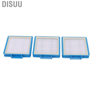 Disuu Vacuum Cleaner Filter Set  Vacuum Cleaner Filter 3Pcs Tight Fit Lightweight Long Life Span  for IQ RV1001AE