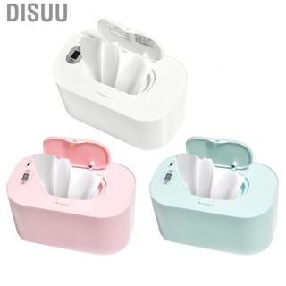 Disuu Wipe Warmer  Wet Wipes Dispenser Heater Top Heating Lock Moisture Impact Resistant PC Long Life Span  for Travel