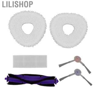 Lilishop Sweeper Filter and Rag Sweeper Main Brush Side Brush Set Perfectly Fit for Upgrade