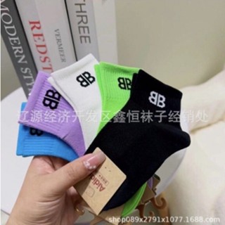 ถุงเท้า BB 5pcs. คร่า สีน่ารักมาก มาด้วยกัน5 สี