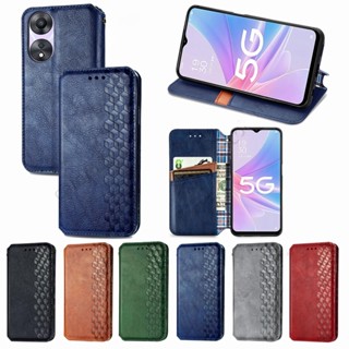 เคสโทรศัพท์หนัง PU ฝาพับ กันกระแทก พร้อมช่องใส่บัตร แฟชั่นหรูหรา สําหรับ Oppo A98 5G A98 A1 A98 5G