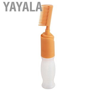 Yayala 110ml Root Comb Applicator Bottle  Bottle With Comb and Graduated Scale for Home Barber Shop Scalp