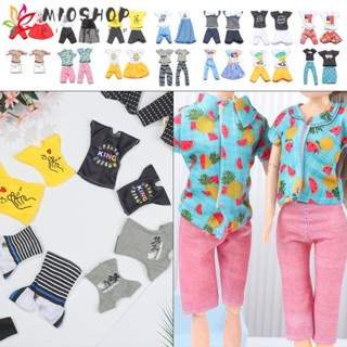 MIOSHOP 2 Set 30cm Doll Clothes 1/6 Scale Playing House Scene Model Mini Casual Outfit