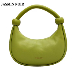 Jasmin NOIR กระเป๋าถือ กระเป๋าสะพายไหล่ สะพายข้าง หนัง PU ขนาดเล็ก เรียบง่าย สําหรับสตรี