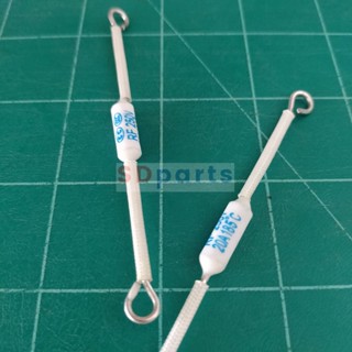 เทอร์โมฟิวส์ ฟิวส์ เซรามิค หม้อหุงข้าว Ceramic Thermal Fuse 15A 20A 185°C 216°C 230°C 240°C #CTF แบบ C (1 ตัว)