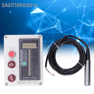 Sagittarius314 ALS-136 เครื่องมือวัดระดับน้ำในแทงค์น้ำพร้อมสัญญาณเตือน AC 200V